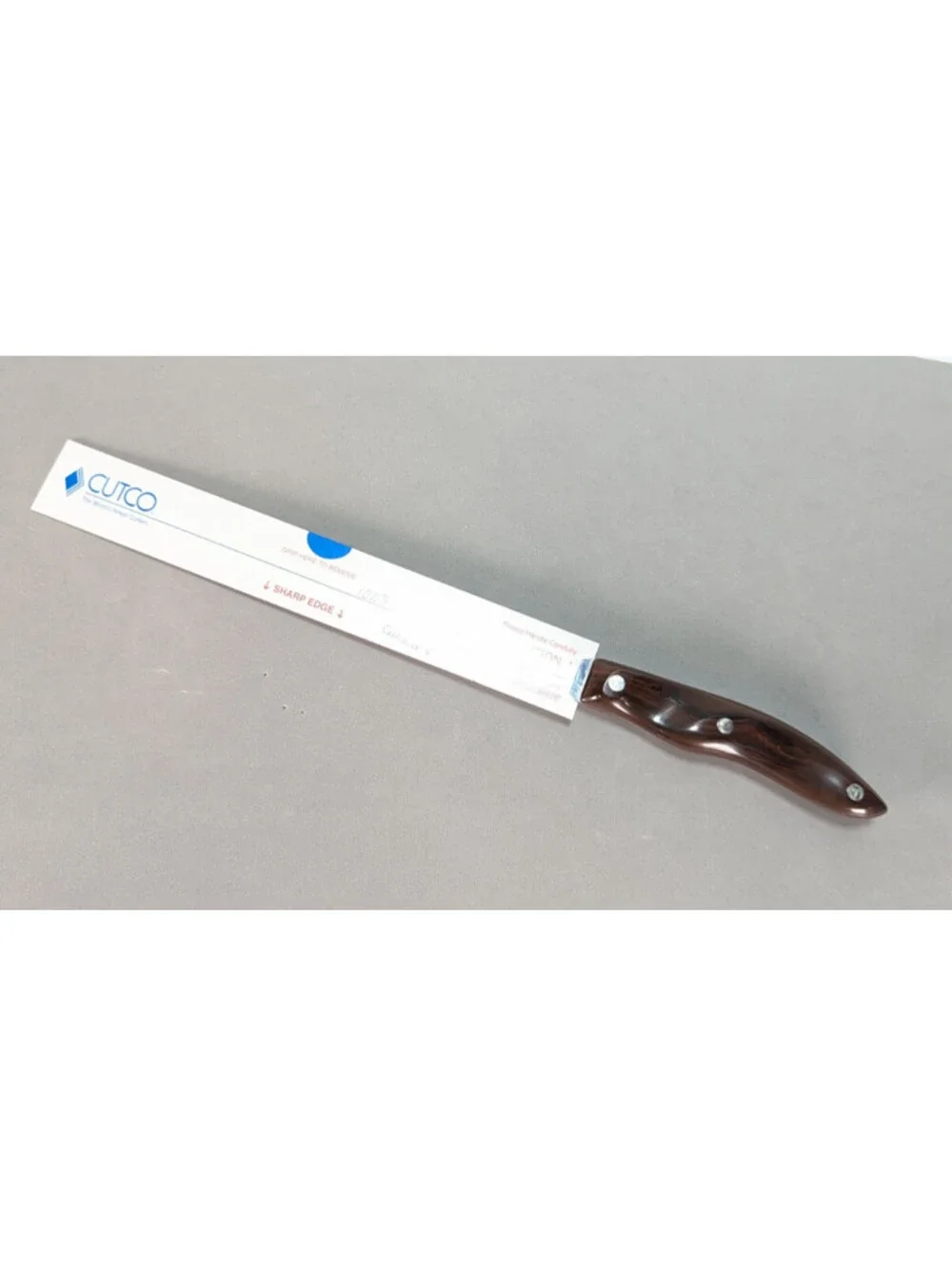 VTG Cutco No. 1023 Carving Knife Brown Swirl Handle 9